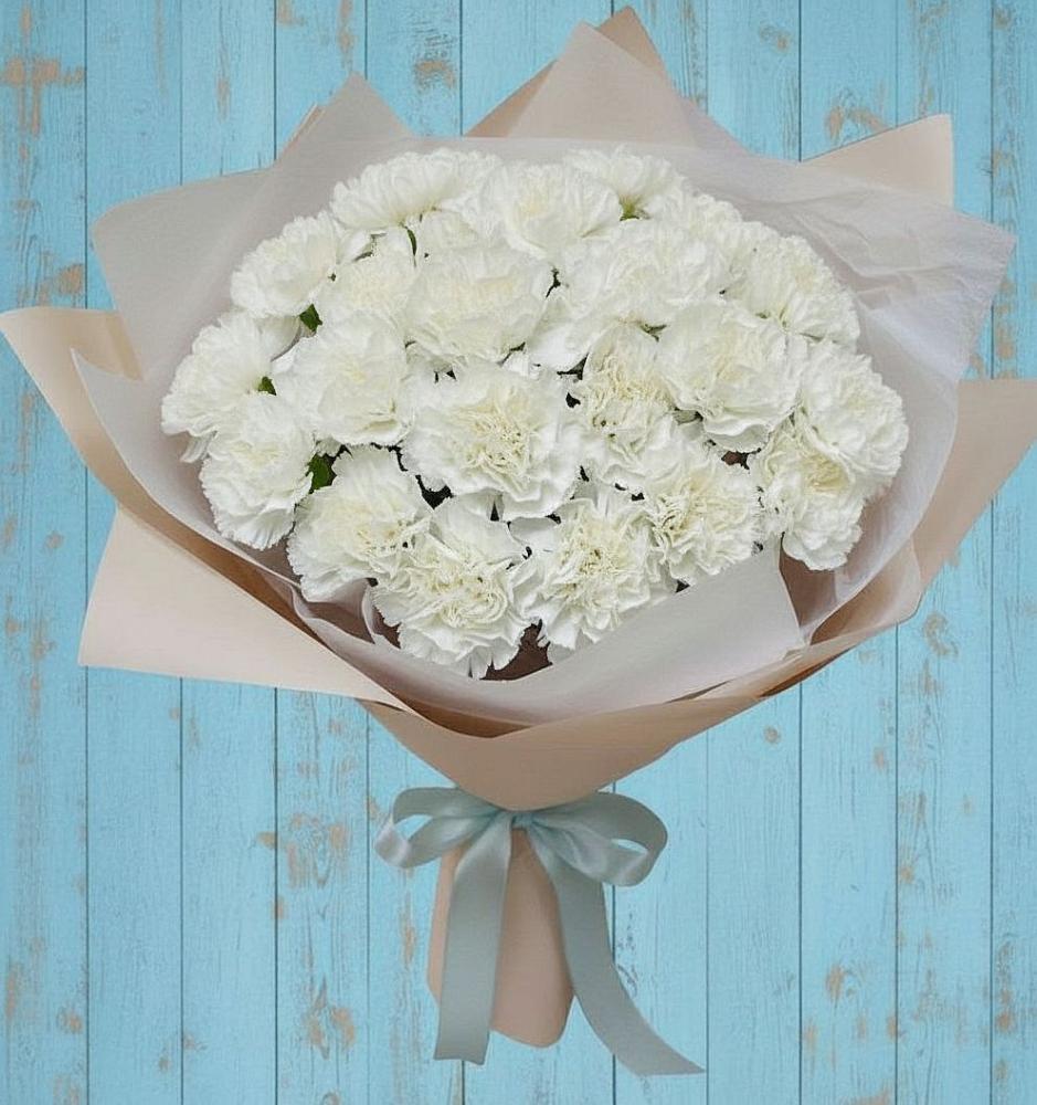 Букет цветов из: Гвоздики в Тухчаре