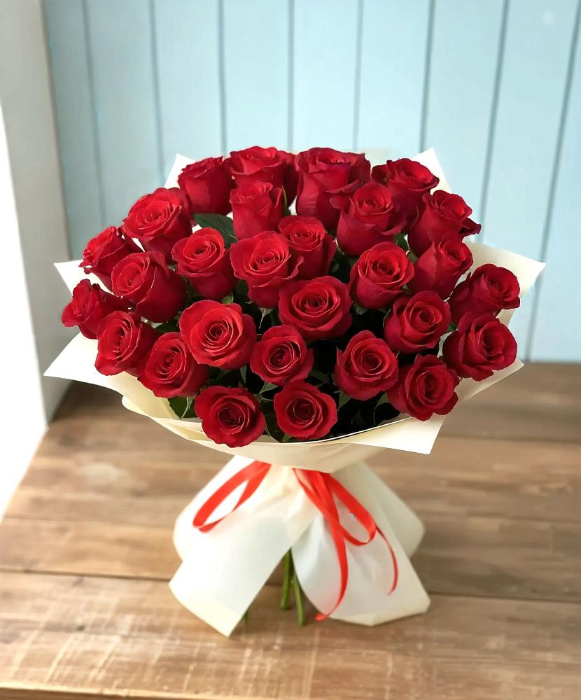 Букет 29 Красных роз в Тухчаре