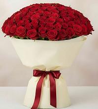 Букет 101 Красная роза Милано #REPLACE_PRED# Тухчаре