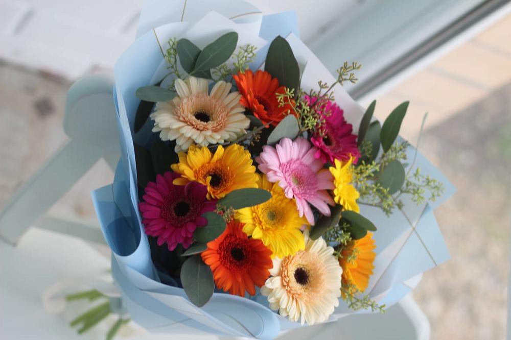 Букет цветов из: Герберы в Тухчаре