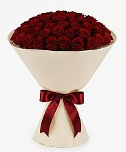 Букет 101 Бордовая роза Блэк Бакарра #REPLACE_PRED# Тухчаре