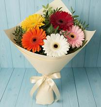 Букет цветов из:  Герберы в Тухчаре