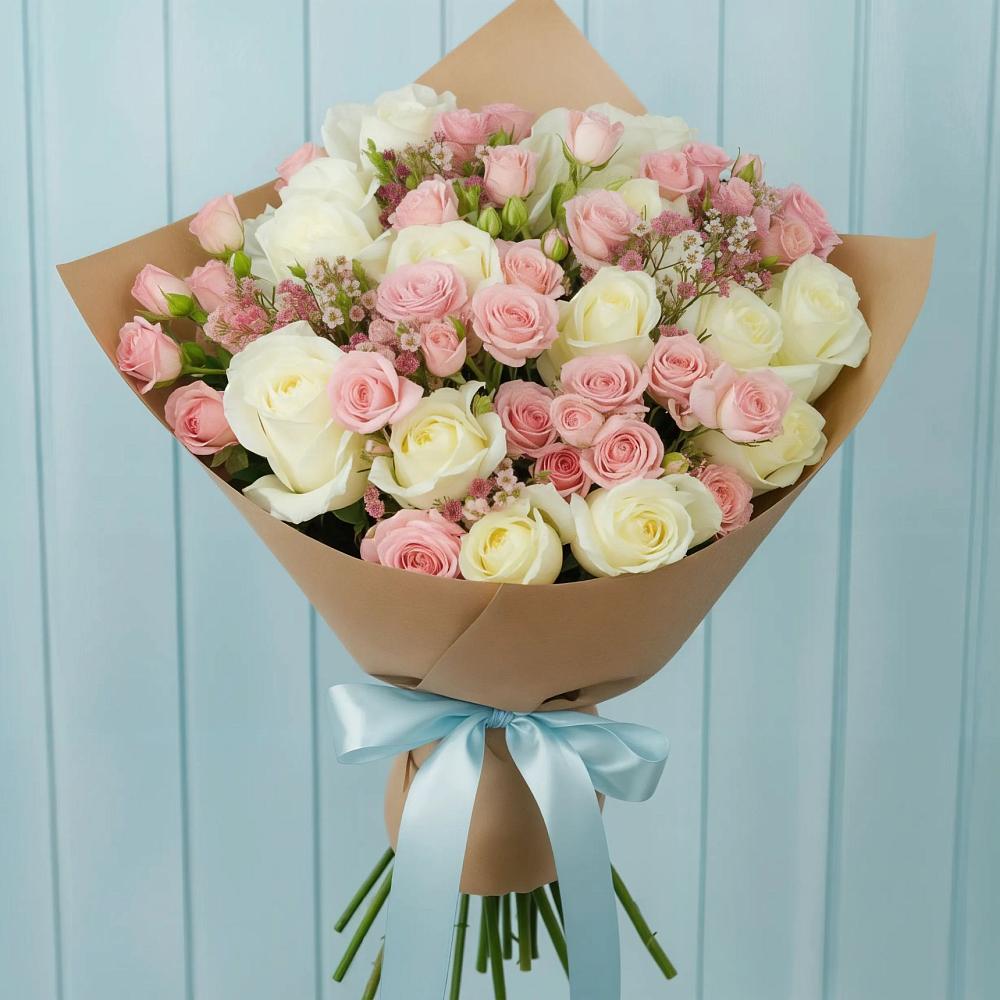 Букет цветов из: Розы в Тухчаре