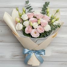 Букет цветов из:  Лизиантусы в Тухчаре