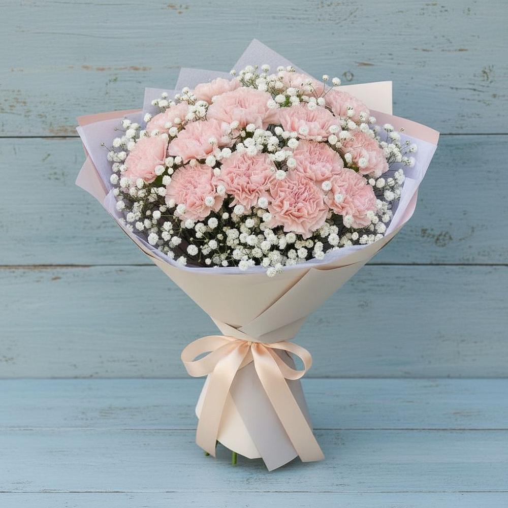 Букет цветов из: Гвоздики в Тухчаре