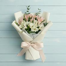 Букет цветов из:  Альстромерии в Тухчаре