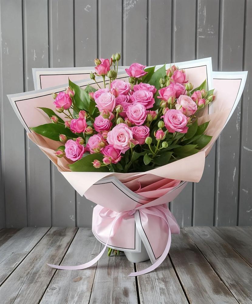 Букет Розовый кустик в Тухчаре