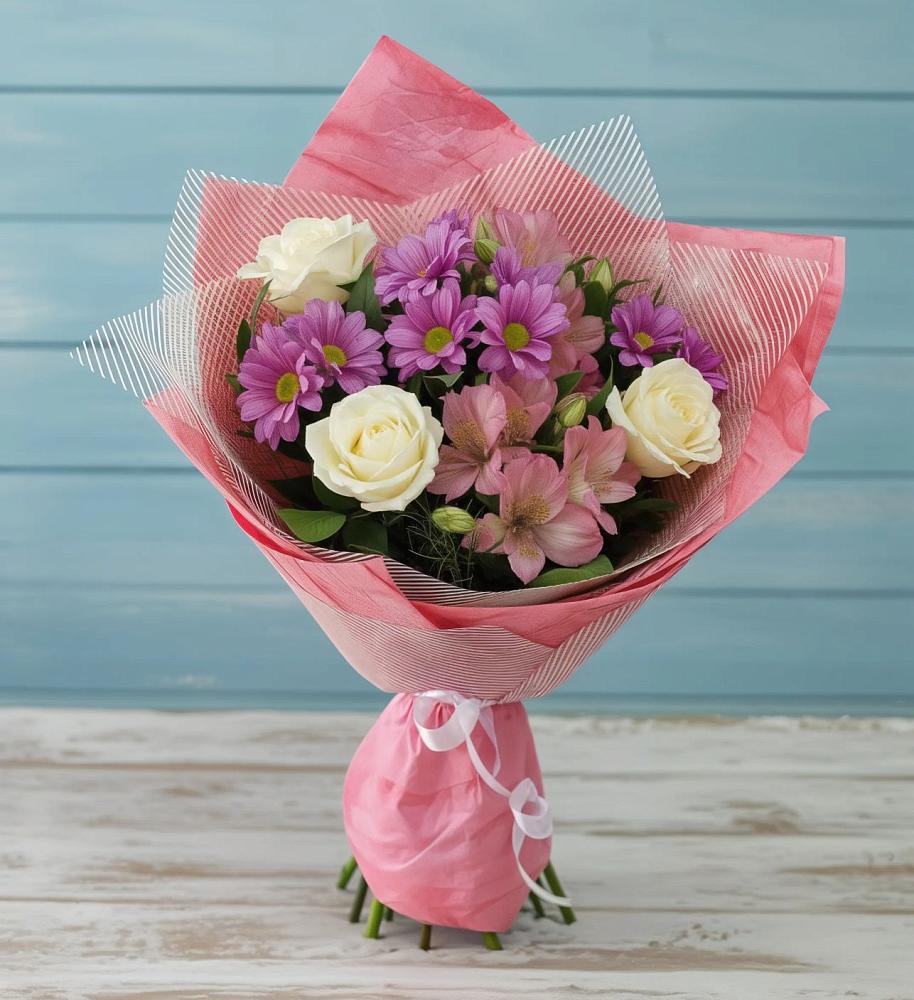 Букет цветов из: Герберы в Тухчаре